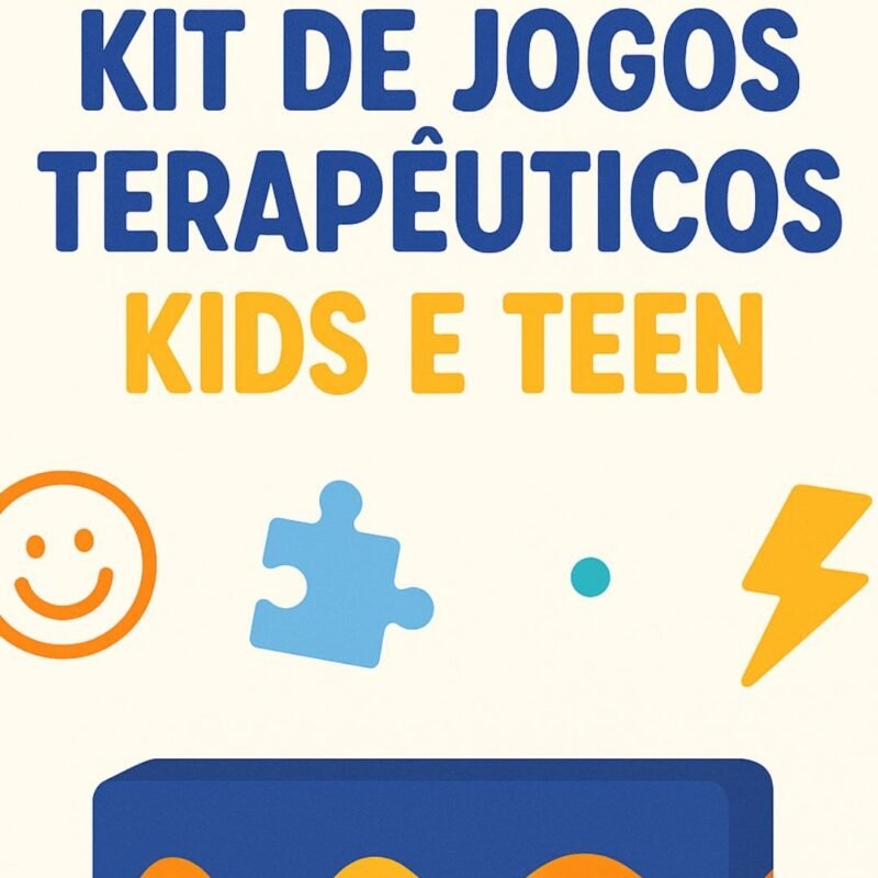 KIT DE JOGOS TERAPÊUTICO KIDS E TEEN